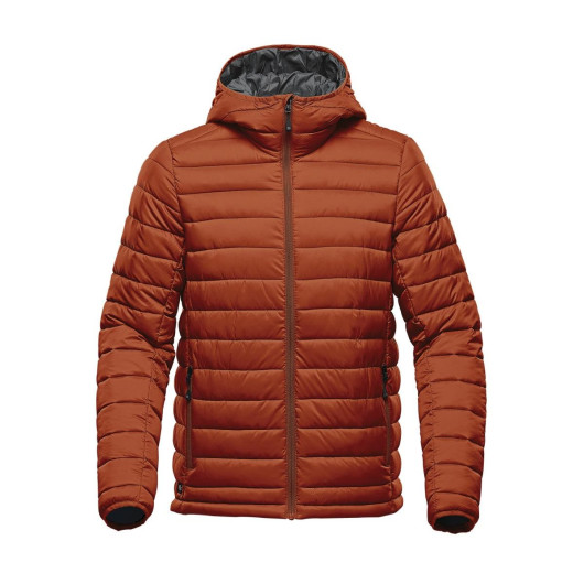 Stormtech Mens Thermal Puffer Jackets Rust Graphite